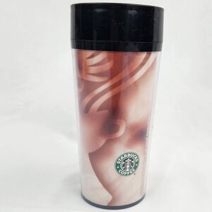 ☕️Vintage Starbucks 1997 Contemporary Design Coffee Drinker 16oz Travel Tumbler